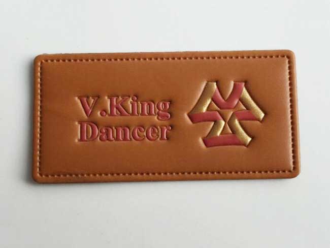 Imitation leather embossing