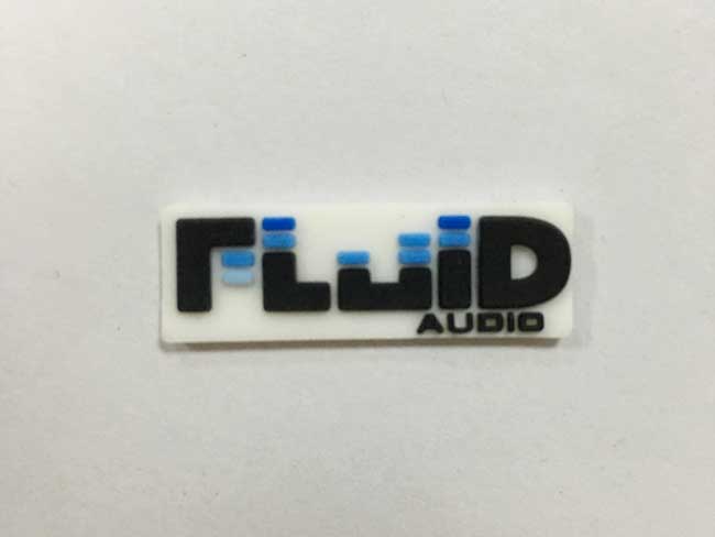 Silicone adhesive label